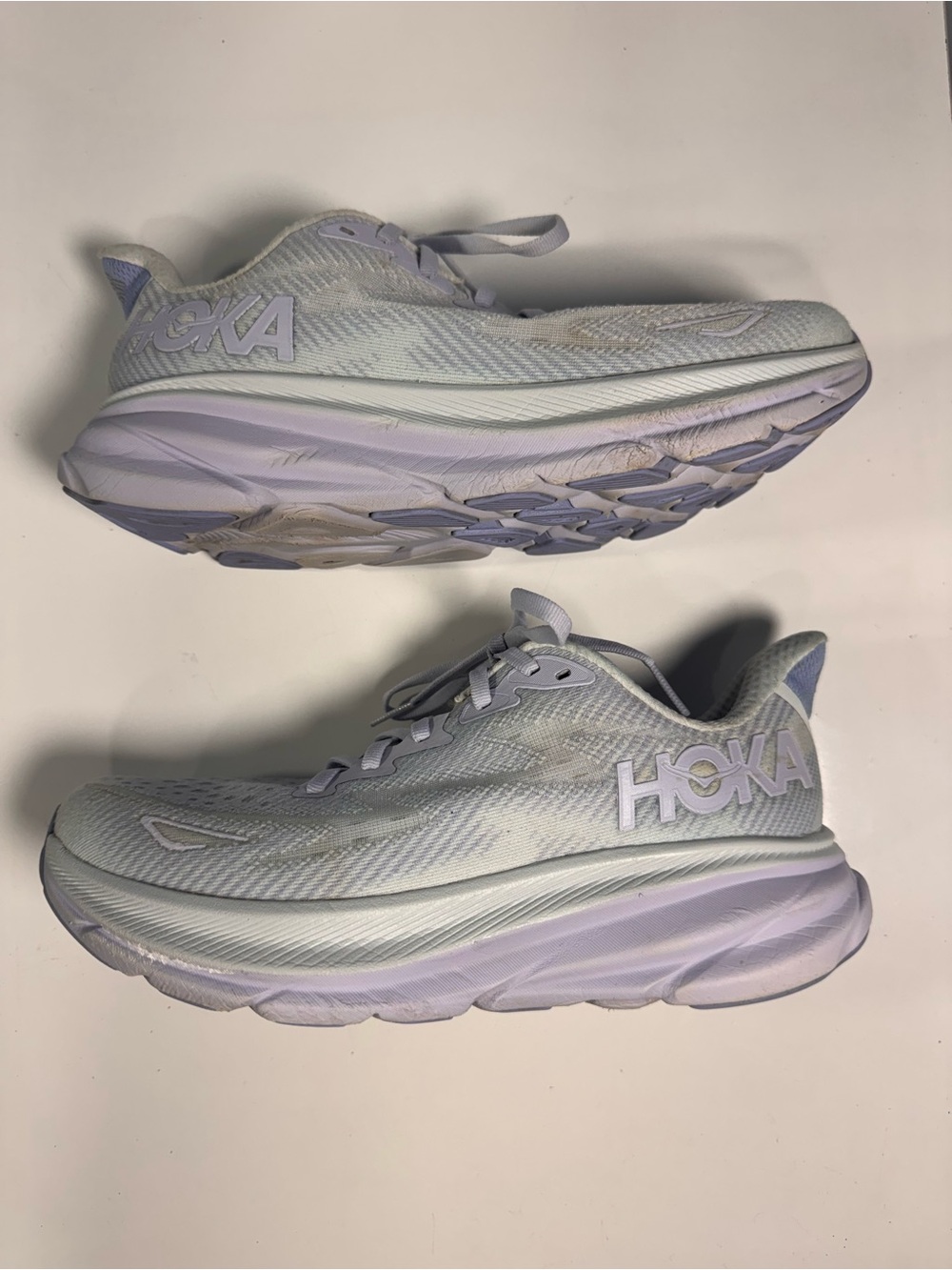 Hoka Women’s Light Lavender/White Running Sneakers